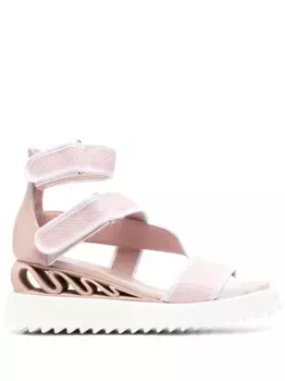 Босоножки Yui с открытым носком Le Silla, розовый