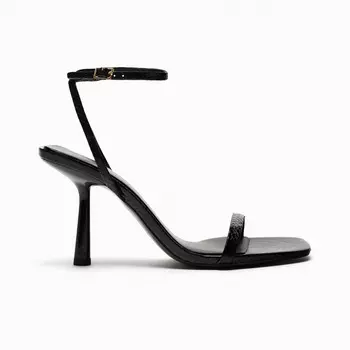 Босоножки Zara High-heel, черный