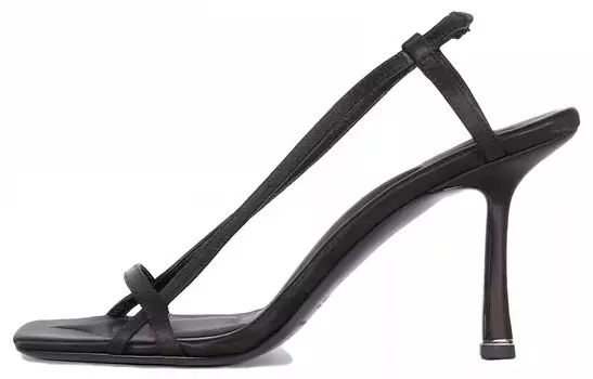 Босоножки женские Alexander Wang на каблуке, черный