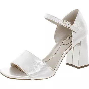 Босоножки женские Bombshell с открытым носком на блочном каблуке LifeStride, цвет platino