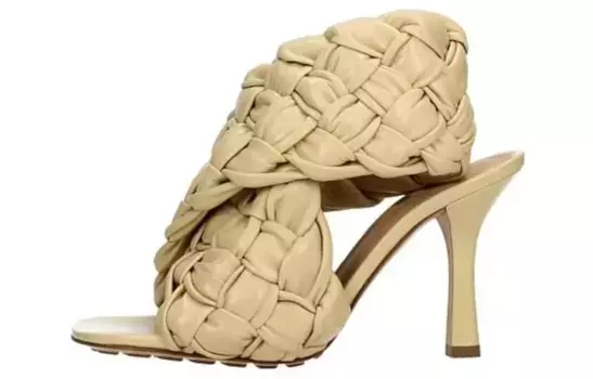 Босоножки женские Bottega Veneta, бежевый