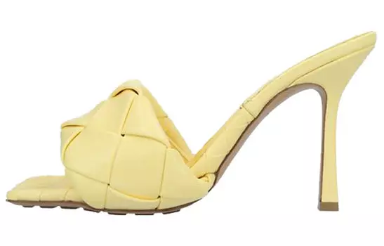 Босоножки женские Bottega Veneta, желтый