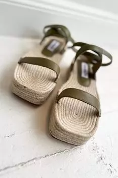 Босоножки женские CAVERLEY, оливковый