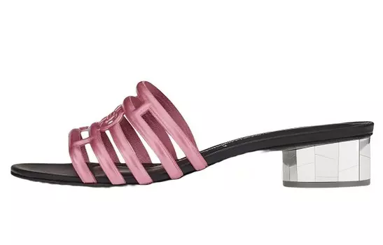 Босоножки женские Ferragamo, розовый