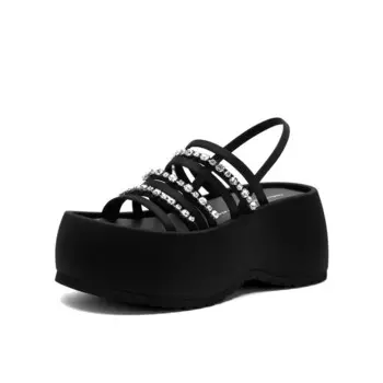 Босоножки женские классические черный Jooc