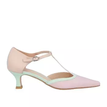 Босоножки Zinda, бежевый/бирюзовый/розовый