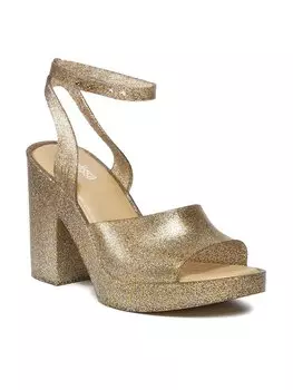 Босоножки золотого цвета Melissa, желтый
