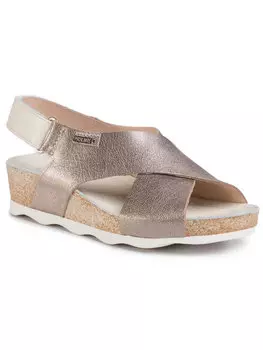 Босоножки золотого цвета Pikolinos, желтый