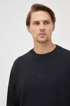 BOSS BOSS CASUAL толстовка из хлопка Boss Orange, черный