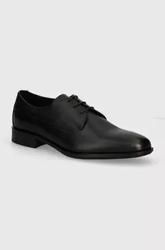 BOSS Colby кожаные туфли, черный