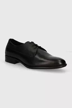 BOSS Colby кожаные туфли, черный