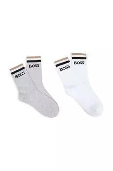 Boss Детские носки, 2 шт., белый