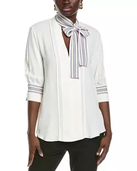 BOSS Hugo Boss Бесстрайпая блузка, белый