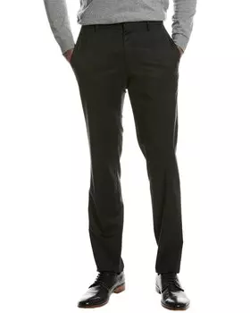BOSS Hugo Boss Genius Slim Fit шерстяные брюки Boss by Hugo Boss, черный