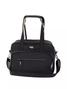 BOSS Kidswear пеленальная сумка с двойной ручкой, черный