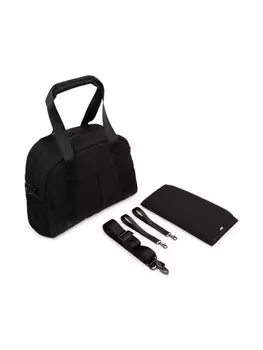 BOSS Kidswear пеленальная сумка с логотипом, черный