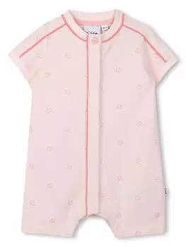 BOSS Kidswear пижама с логотипом, розовый