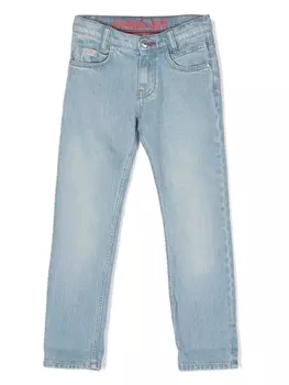 BOSS Kidswear прямые джинсы, синий