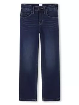 BOSS Kidswear прямые джинсы, синий