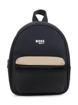 BOSS Kidswear рюкзак с логотипом, черный