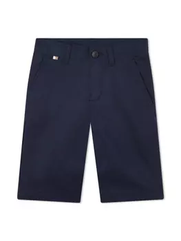 BOSS Kidswear шорты чинос, синий