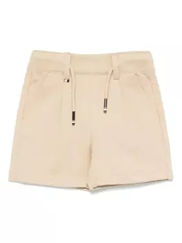 BOSS Kidswear шорты со складками, нейтральный