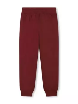 BOSS Kidswear спортивные брюки с логотипом, красный