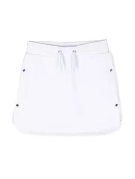 BOSS Kidswear юбка с кулиской и эластичным поясом, белый