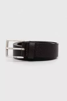 BOSS кожаный ремень Boss, коричневый
