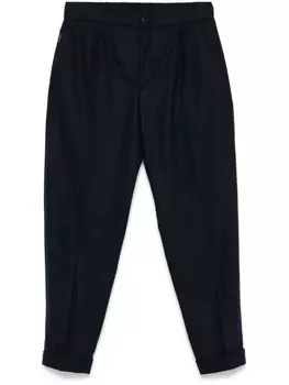 BOSS плиссированные брюки, синий