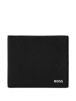 BOSS складной бумажник, черный