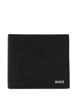 BOSS складной бумажник, черный