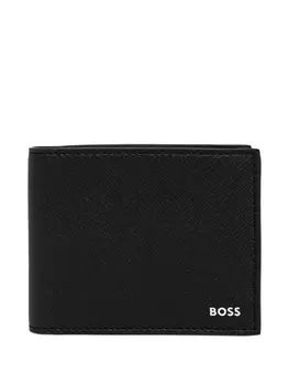 BOSS складной бумажник, черный