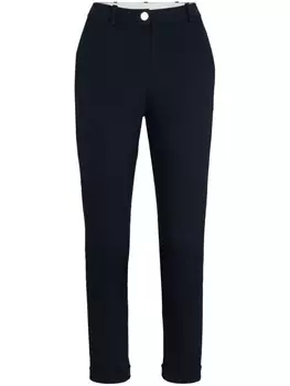 BOSS узкие брюки из органического хлопка, синий