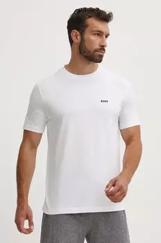 Босс зеленая футболка Boss Green, белый