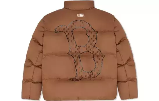 Boston Red Sox пуховик унисекс коричневый Mlb