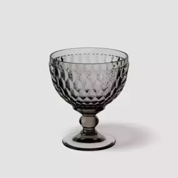 Бостонская десертная тарелка на ножке Villeroy & Boch, серый
