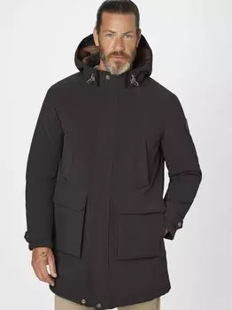 Бостонская длинная куртка S4 Jackets, черный