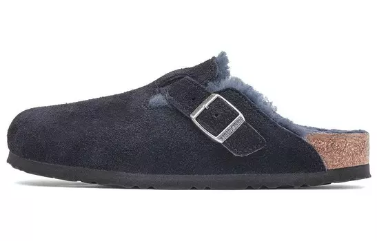 Бостонская овчина, замша, полночь Birkenstock