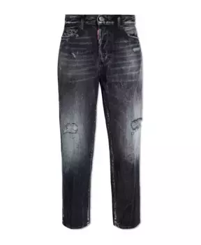 Бостонские джинсы Dsquared2, серый