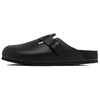 Бостонские кожаные сабо Birkenstock