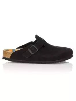 Бостонские сабо из нескольких пробок Birkenstock, черный