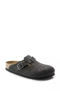 Бостонские шерстяные сабо Birkenstock, серый