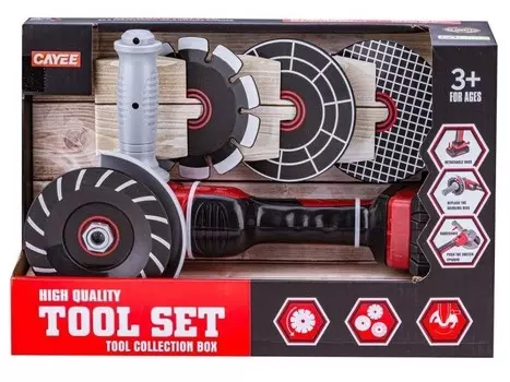 Boszka, Угловая шлифовальная машина + набор инструментов для самостоятельного изготовления сменных дисков Inna marka