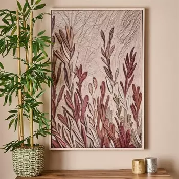 Ботаническая картина Evidea Deco - Бежевый - 60x90 см