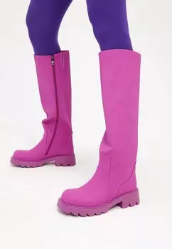 Ботфорты Cesare Gaspari, розовые