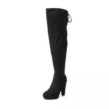 Ботфорты Guess Factory Ladawn Over-the-Knee, чёрный
