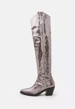 Ботфорты Strauss Pinko, цвет gun metal