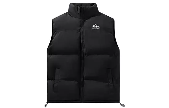 BOTH PLAY Жилет унисекс, Черный