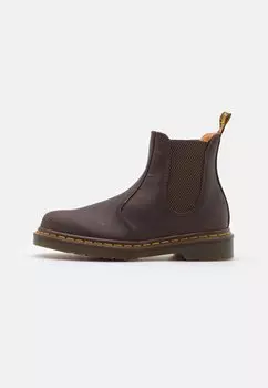 Ботильоны 2976 YS UNISEX Dr. Martens, темно-коричневый/crazyhorse
